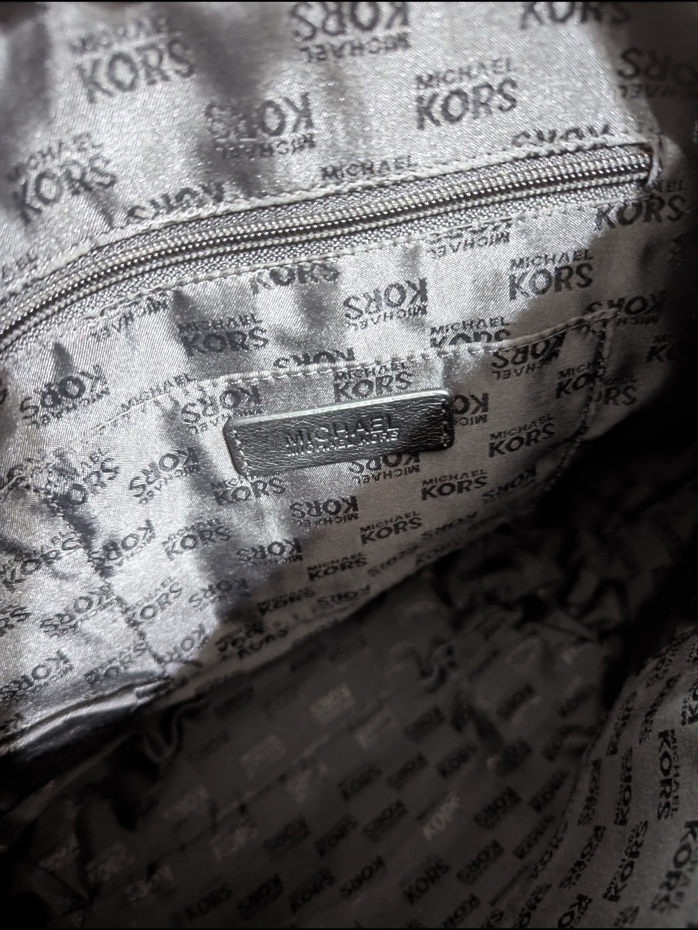 Michael Kors Black Studded Tote Bag - Picture 8 of 8